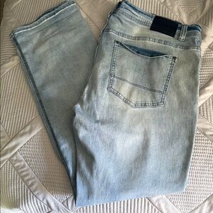Stonewash Straight Leg Jeans by Steve’s Jeans